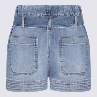 Stella McCartney Womens Shorts Blue _pl Co