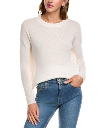 Alberta Ferretti Philosophy Oversized Crewneck Cashmere Sweater