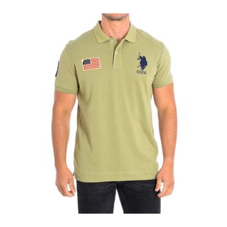 U.S.Polo Association U.s. Polo Assn., Tops, Heren, Groen, M, Katoen, Polo Shirts