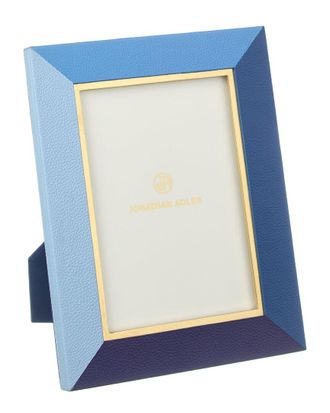 Jonathan Adler Perimeter Leather 4X6 Frame