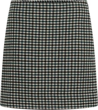 Part Two JulissaPW Rok - Dames - Rokken - Groen - Maat: XS Wol