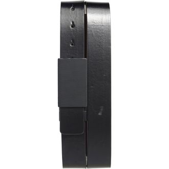 Steve Madden Plaque Buckle Reversible Belt in Black/Brown at Nordstrom Rack, Size X-Large