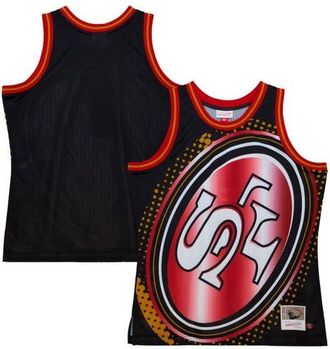 Mitchell & Ness Mens Mitchell & Ness Black San Francisco 49ers Big Face 7.0 Fashion Tank Top at Nordstrom, Size Medium