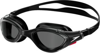 Speedo Heren Biofuse zwembril (Zwart/Wit/Rook)