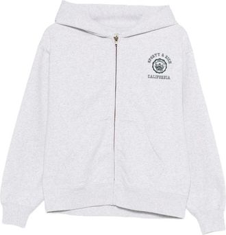 Sporty & Rich California Emblem Zip-up Hoodie