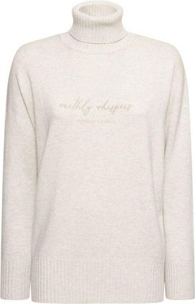 Brunello Cucinelli Beige Cashmere Womens Turtleneck