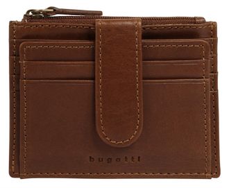Bugatti Geldb&ouml;rse BUGATTI REMO, Herren, braun (cognac), Leder, leicht gl&auml;nzend, unifarben, Kleinlederwaren Geldb&ouml;rse, echt Leder