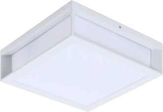 Lindby Lindby - L&aacute;mpara De Pared Exterior sivana En Blanco Aluminio