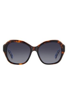 Kate Spade New York 55mm lottie butterfly sunglasses in Havana at Nordstrom Rack