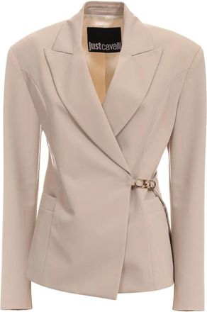 Just Cavalli Jacket - Dames - Blazers - Bruin - L - Jassen