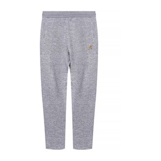 Golden Goose Pantalones de ch&aacute;ndal con logo - Trousers - Hombre - Gris - M