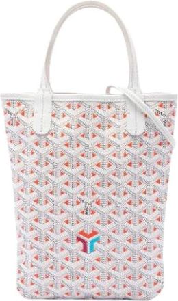 Goyard Pre-owned Poitiers Claire Voie Tote Bag - Dames - Vintage Shopper - Wit - ONE Size - Vintage