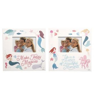 Beachcombers Mermaid Wood Picture Frame in White at Nordstrom, Size Medium