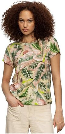 Sanctuary The Perfect T-Shirts Womens Clothing Palm : SM (US 4-6), Rayon/Cotton
