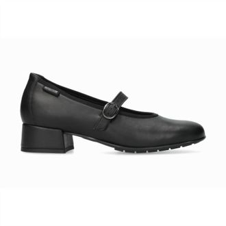 Mephisto Womens Joselina Hand Made Mary Jane Pump Shoes In Black