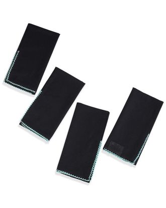 Tiramisu Set Of 4 Noir Saphir Napkin