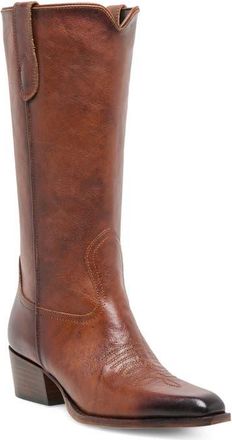 Dolce Vita Vigla Tall Boot in Chestnut Suede at Nordstrom, Size 7.5