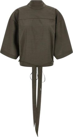 Jacquemus La Blouse Havana - Dames - Blouses - Grijs - XS - Wol - Overhemden
