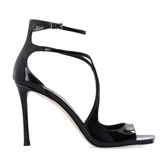 Jimmy Choo London Azia Sandali con Tacco - - Shoes - Donna - Nero - 40 EU