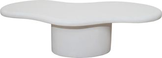 Nordlys Mesa de centro interior y exterior en magnesita blanca