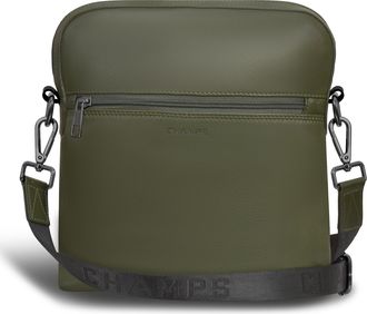 Champs Luggage Onyx / Leather Cross-Body Bag
