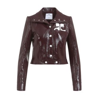 Courr&egrave;ges Donna, Giacche, Marrone, S, new