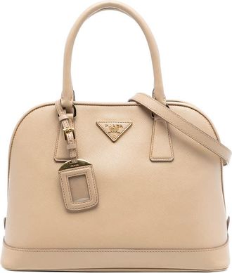 Prada Pre-owned Prada Medium Saffiano Lux Open Promenade Satchel 05MWK8DPENJKEUY3