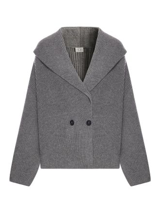 Toteme CARDIGAN WITH SHAWL LAPEL - Toteme - Woman