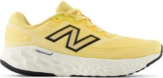 New Balance Women Fresh Foam X Evoz v4 in Orange/Black/White Textile, size 3.5 Narrow