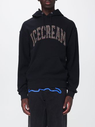 Icecream Felpa con cappuccio in cotone con logo