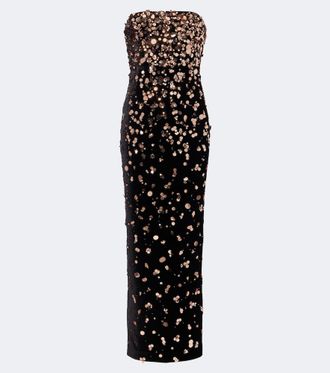 New Arrivals Nara sequined cocktail dress