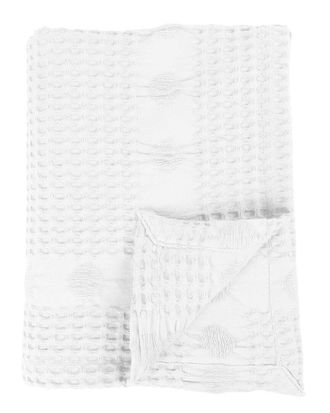 Superior Mai Geometric Waffle Medium Weight Throw