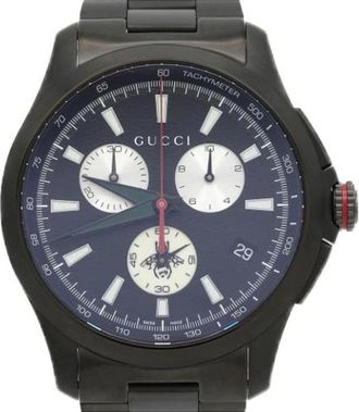Gucci Pre-owned Vintage Polshorloge - Heren - Vintage Horloges - Zwart - ONE Size - Vintage