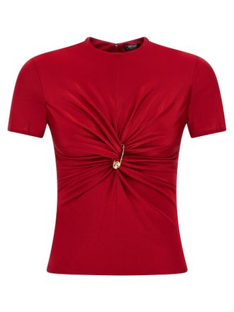 Tシャツ・カットソー Courreges 'Reedition' jersey t-shirt SIGNATURE CONTRAST T-SHIRT - courrèges (クレージュ)