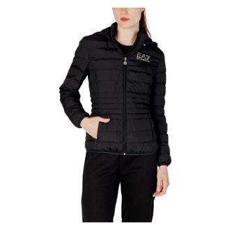 Emporio Armani Emporio Armani Ea7, Jassen, Dames, Zwart, XS, Polyester, Bomberjack