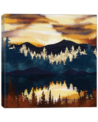 iCanvas Icanvas Fall Sunset By Spacefrog Designs