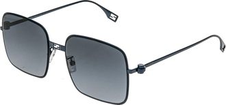 Fendi Grey Square Ladies Sunglasses FE40123U 90P 55
