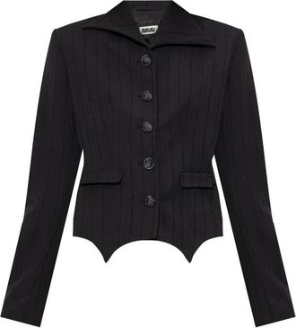 Avavav Blazer Pinstripe Black