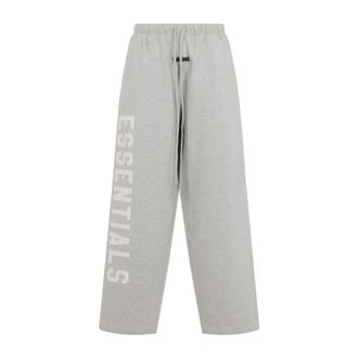 Fear of God Soft Cotton Blend Trousers With Elastic Waistband