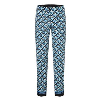 Cambio Slim-fit broek - Dames - Slim Fit Broeken - Blauw - L - Broeken