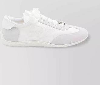 Roger Vivier low sneakers suede tongue detail