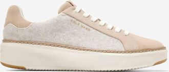 Cole Haan Womens GrandPrø Topspin Sneakers - Beige Size 5.5