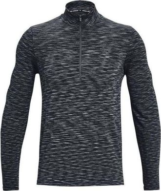 Under Armour Seamless 1/2 Zip Top Grey Black 1359875-012