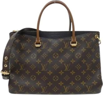 Louis Vuitton Pre-owned Vintage Tote Bag - Dames - Vintage Shopper - Bruin - ONE Size - Leer - Vintage