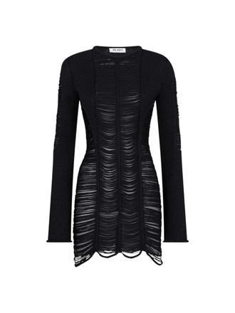 The Attico Das schwarze Minikleid von Attico