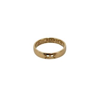 Herm&egrave;s Gold Pink Gold (18K) Band Ring (Pre-Owned)