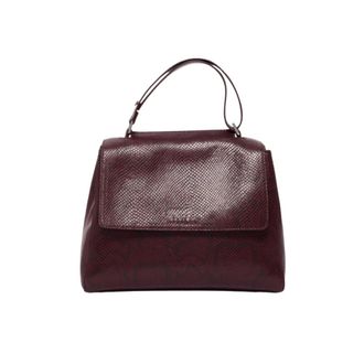 Orciani Borsa a spalla Sveva Exotic Midi - - Bags - Donna - Marrone - ONE SIZE