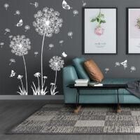 OEM Pegatinas De Pared De Diente De Le&oacute;n, Vinilos Decorativos De Flores Blancas, Removibles - Crezuo
