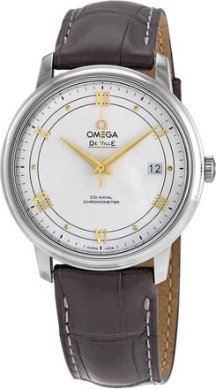 Omega De Ville Silver Dial Automatic Mens Watch 424.13.40.20.02.005