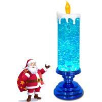 OEM Velas Electr&oacute;nicas Led Navide&ntilde;as Con Purpurina Giratoria, Resistentes Al Agua, Recargables Por Usb, Sin Llama, Que Cambian De Color, Ideales Para Fies